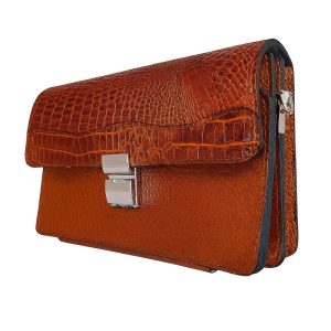 کیف چرمی مدل شاپرک کد 4063
