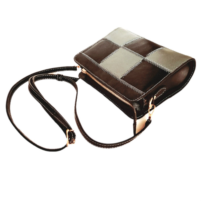 کیف چرمی مدل رنگین کمان کد 496